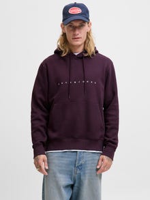 Jack & Jones Logo Huppari -Plum Perfect - 12233972