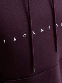 Jack & Jones Logo Huppari -Plum Perfect - 12233972