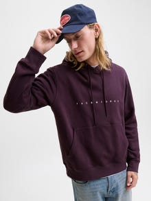 Jack & Jones Logo Huppari -Plum Perfect - 12233972