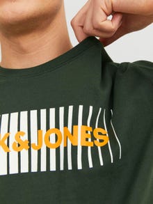 Jack & Jones Camiseta Logotipo Cuello redondo -Mountain View - 12233999