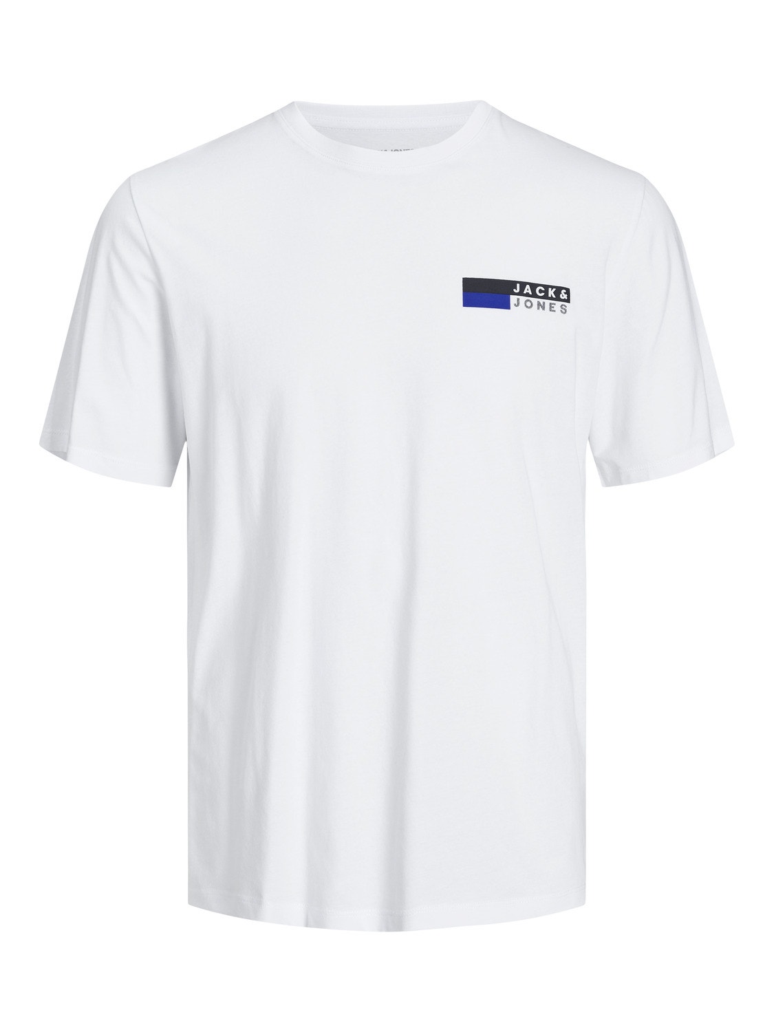 Jack & Jones Logo Rundhals T-shirt -White - 12233999