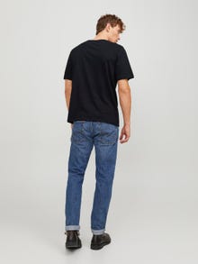 Jack & Jones Logo O-hals T-skjorte -Black - 12233999