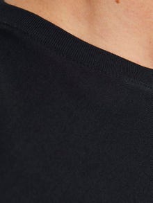 Jack & Jones Logo O-hals T-skjorte -Black - 12233999