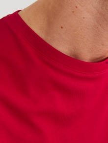 Jack & Jones Camiseta Logotipo Cuello redondo -True Red - 12233999
