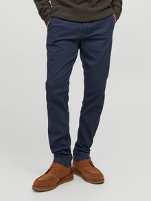 Jack & Jones Pantaloni chino Slim Fit -Navy Blazer - 12234107