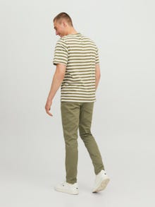 Jack & Jones Pantaloni chino Slim Fit -Olive Night - 12234107