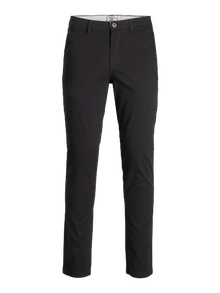 Jack & Jones Slim Fit Chino Hose -Black - 12234107
