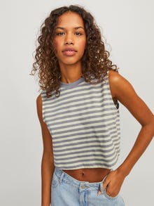 JJXX JXALVIRA T-shirt -Titanium - 12234108