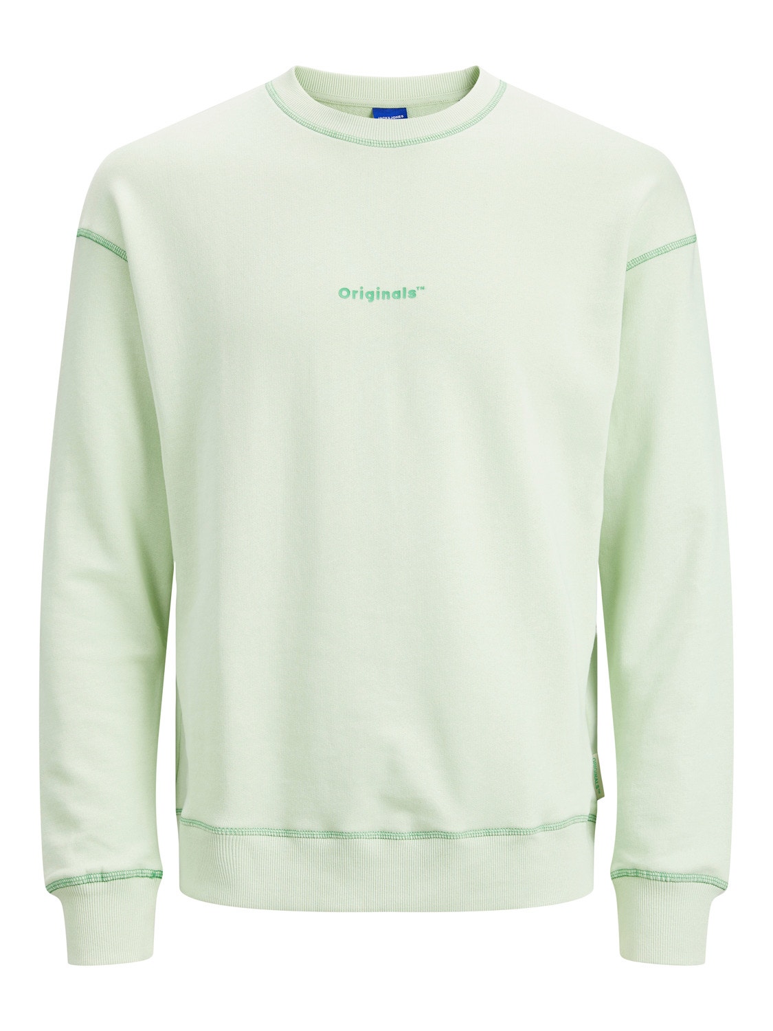 Jack & Jones Logo Sweatshirt med rund hals -Spray - 12234185