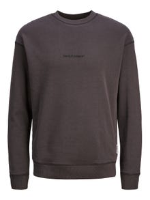 Jack & Jones Logo Pyöreäkauluksinen collegepaita -Phantom - 12234185