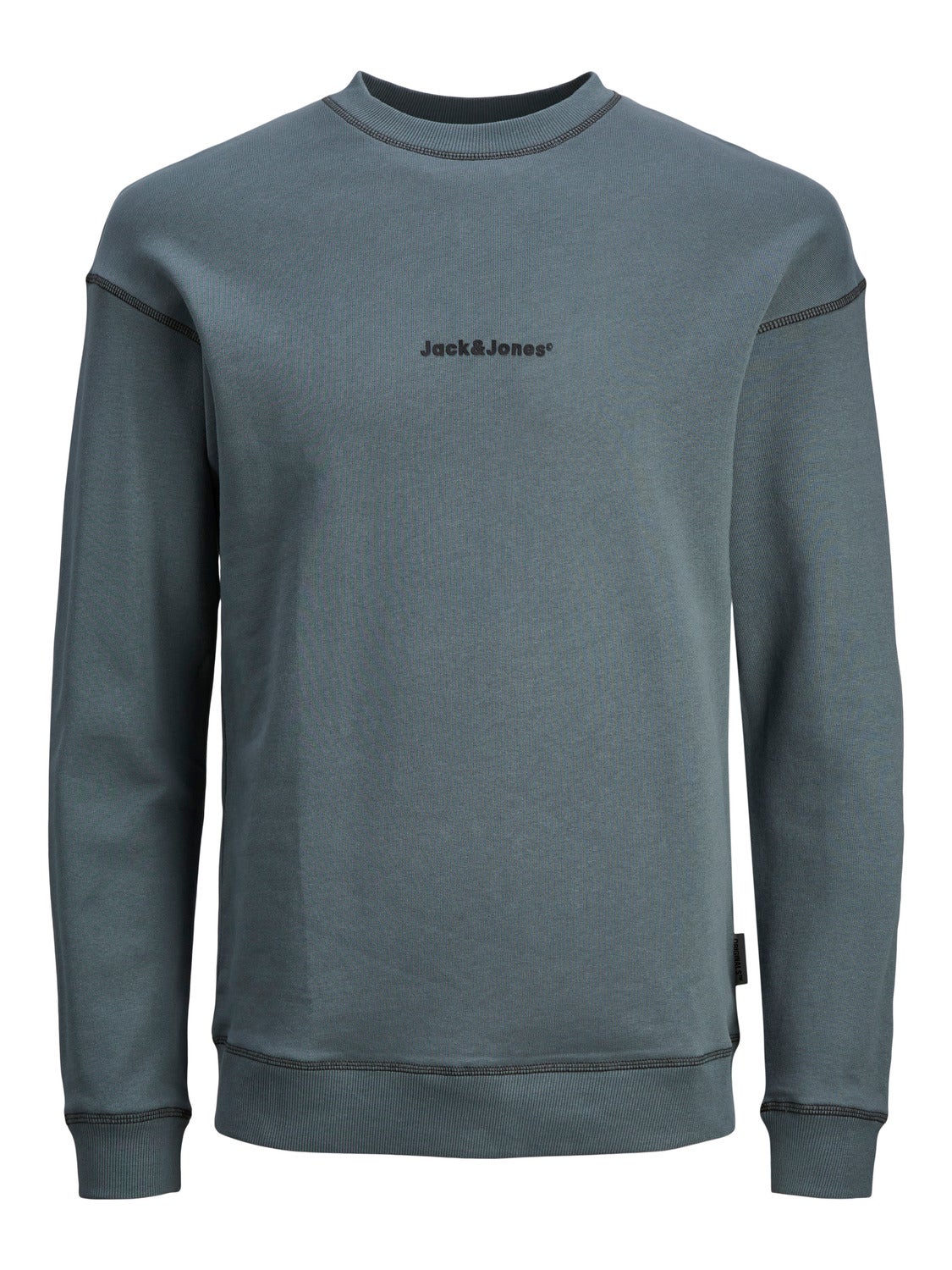 Logo Crewn Neck Sweatshirt | Medium Blue | Jack & Jones®