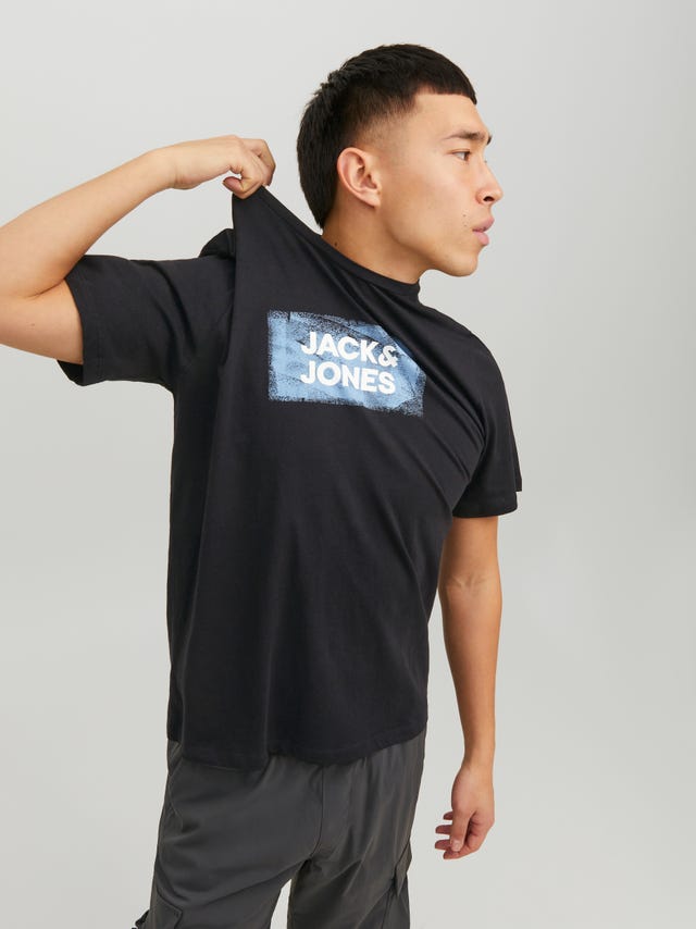 Jack & Jones Logo O-Neck T-shirt - 12234347