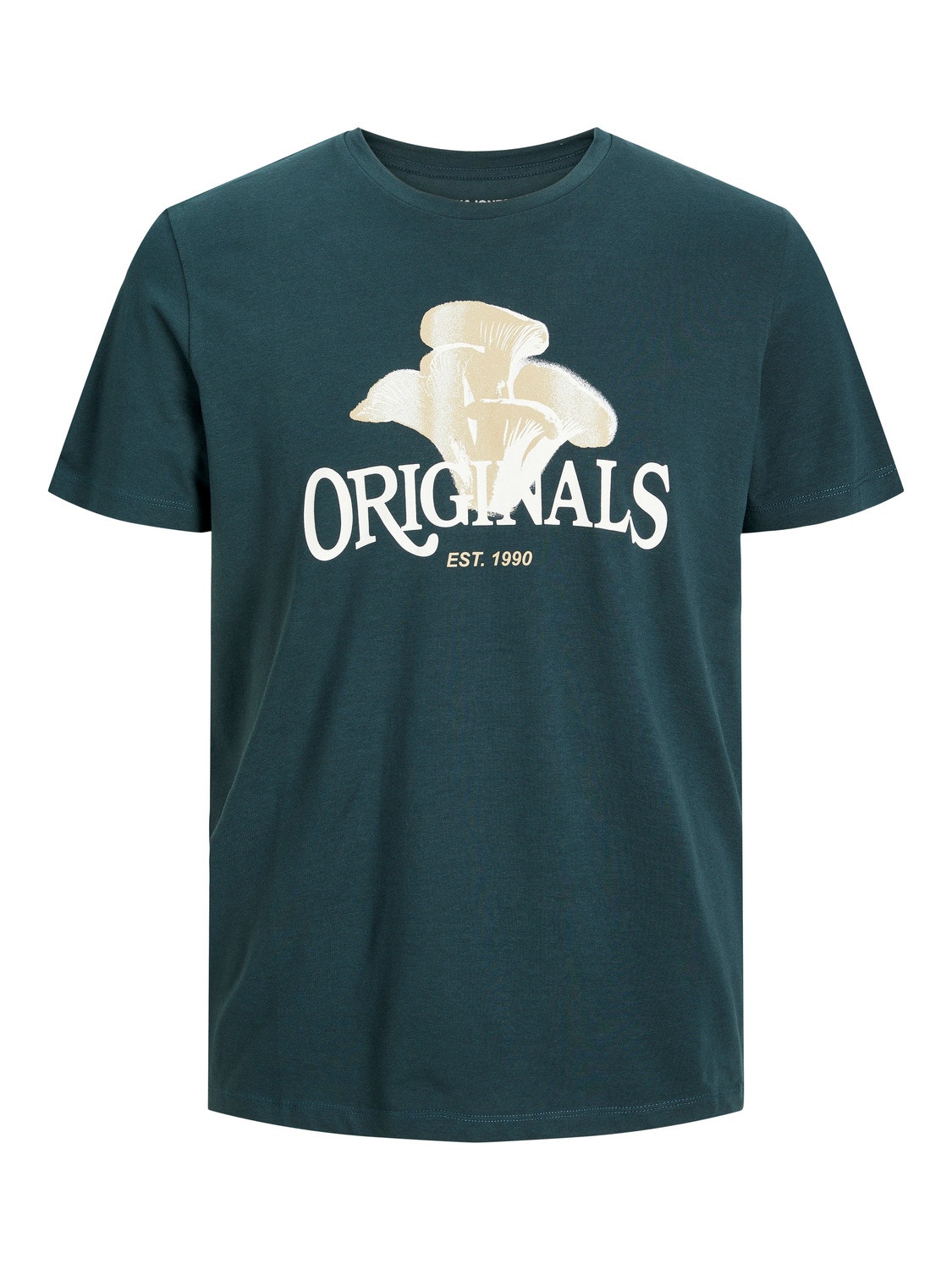 Jack & Jones Logo Crew neck T-shirt -Magical Forest - 12234355