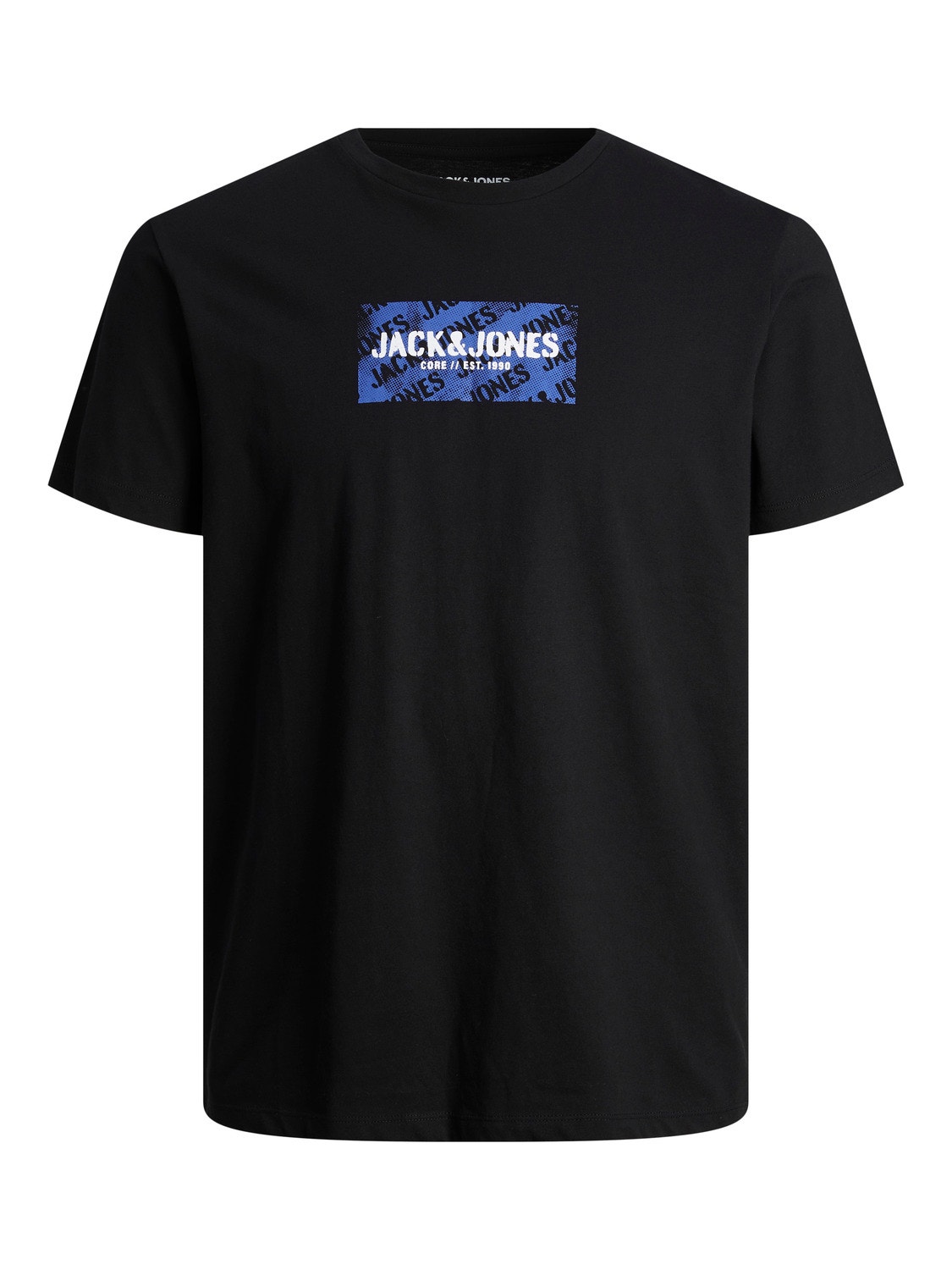 Jack & Jones Logo Rundhals T-shirt -Black - 12234364