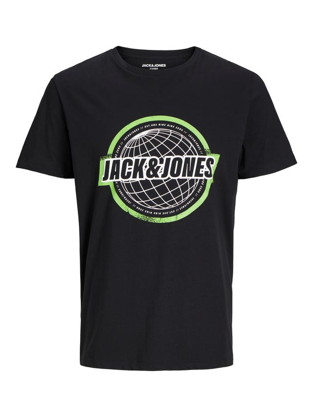 Jack & Jones Logo Crew neck T-shirt - 12234365