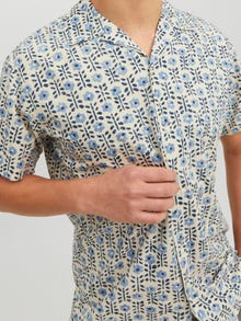 Jack & Jones Regular Fit Resort-skjorte -Pristine - 12234367