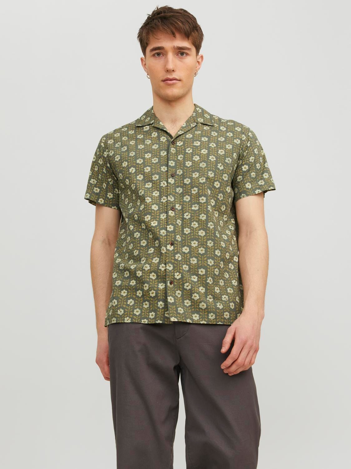 Jack & Jones Camisa estilo resort Regular Fit -Beetle - 12234367