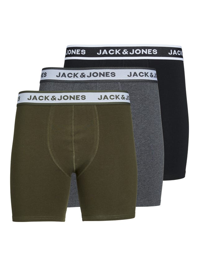 Jack & Jones 3-pack Boxerkalsonger - 12234380