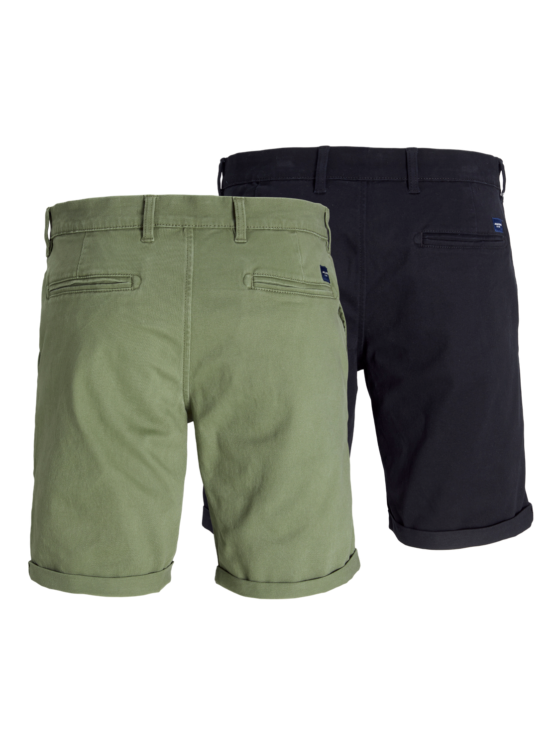 Jack & Jones 2-pack Regular Fit Chino shorts -Oil Green - 12234415