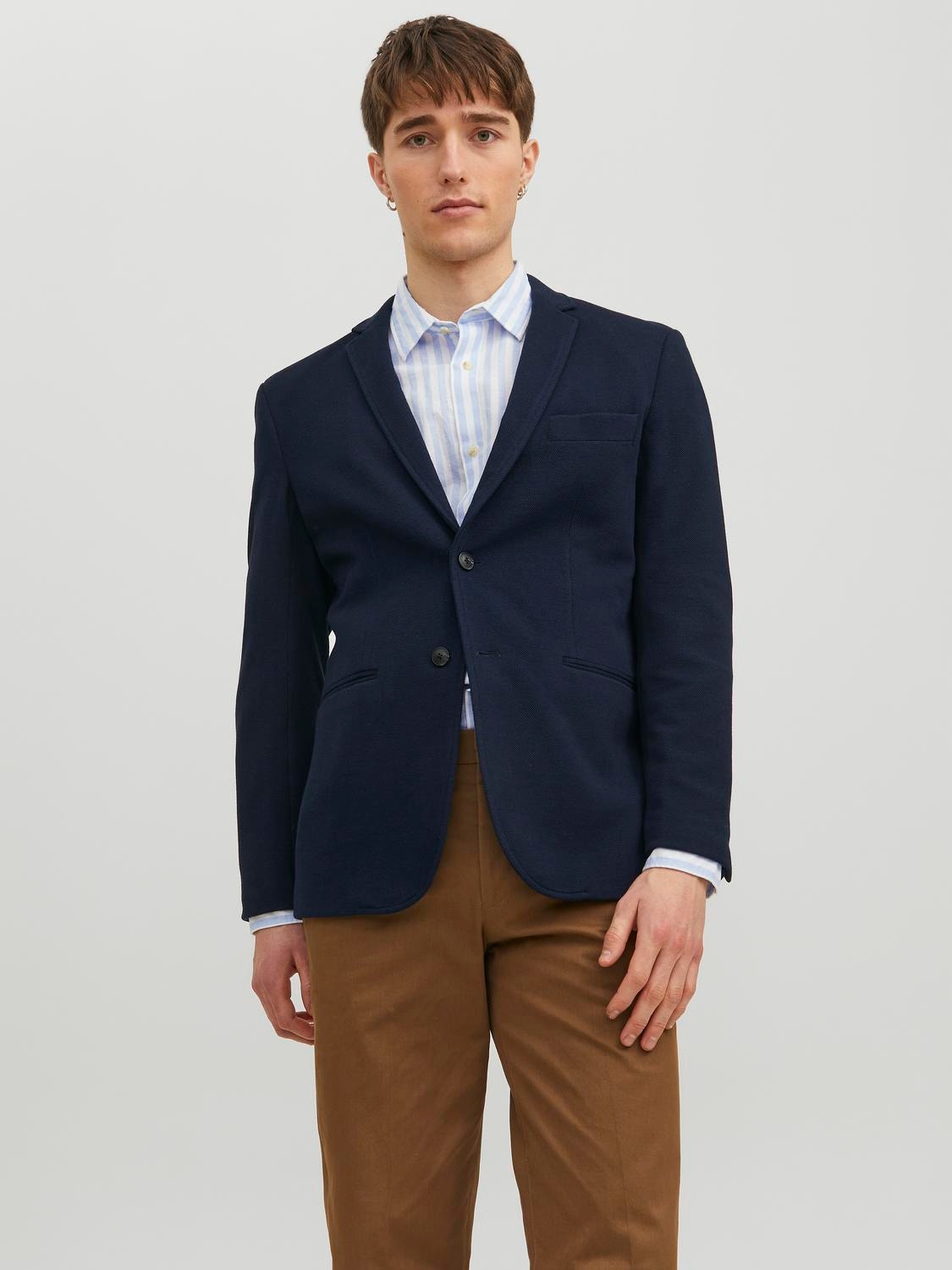 Jack & Jones JPRCOMMERCIAL Slim Fit Bleiserit -Navy Blazer - 12234452