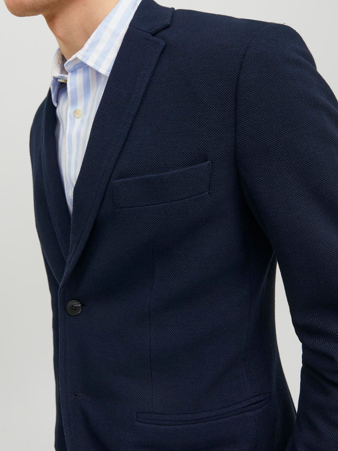 Jack & Jones JPRCOMMERCIAL Slim Fit Kavaj -Navy Blazer - 12234452