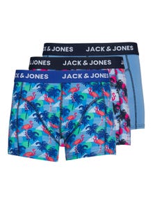 Jack & Jones 3-pack Trunks -Navy Blazer - 12234498