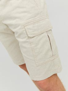 Jack & Jones Regular Fit Cargo shorts -White Pepper - 12234586