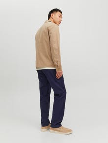 Jack & Jones Παντελόνι Relaxed Fit Chinos -Maritime Blue - 12234593