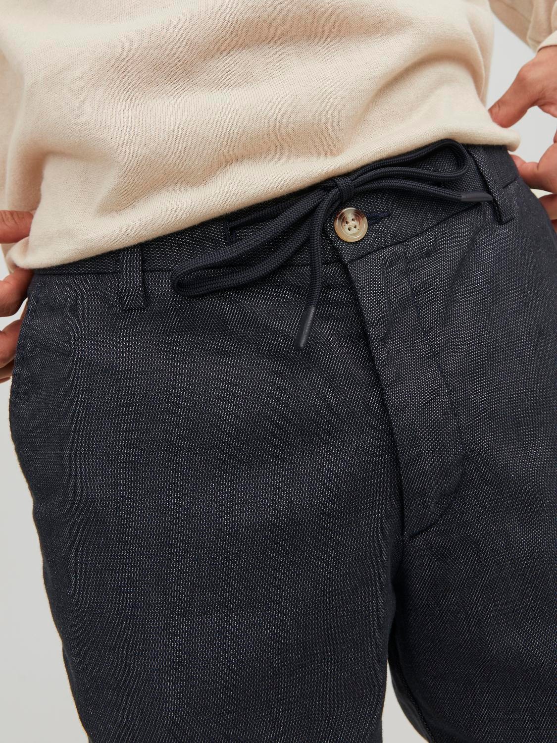 Jack & Jones Slim Fit Chino trousers -Navy Blazer - 12234667
