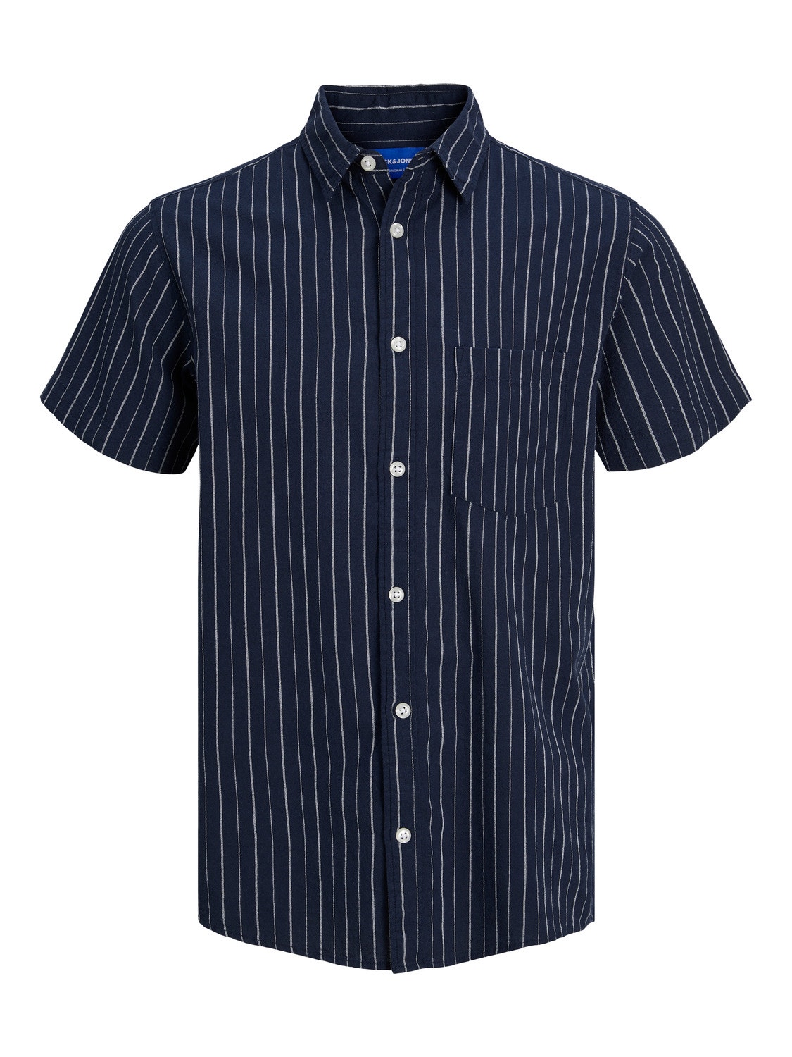 Jack & Jones Regular Fit Shirt -Navy Blazer - 12234699