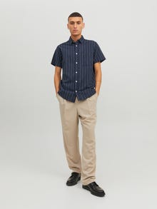 Jack & Jones Regular Fit Shirt -Navy Blazer - 12234699