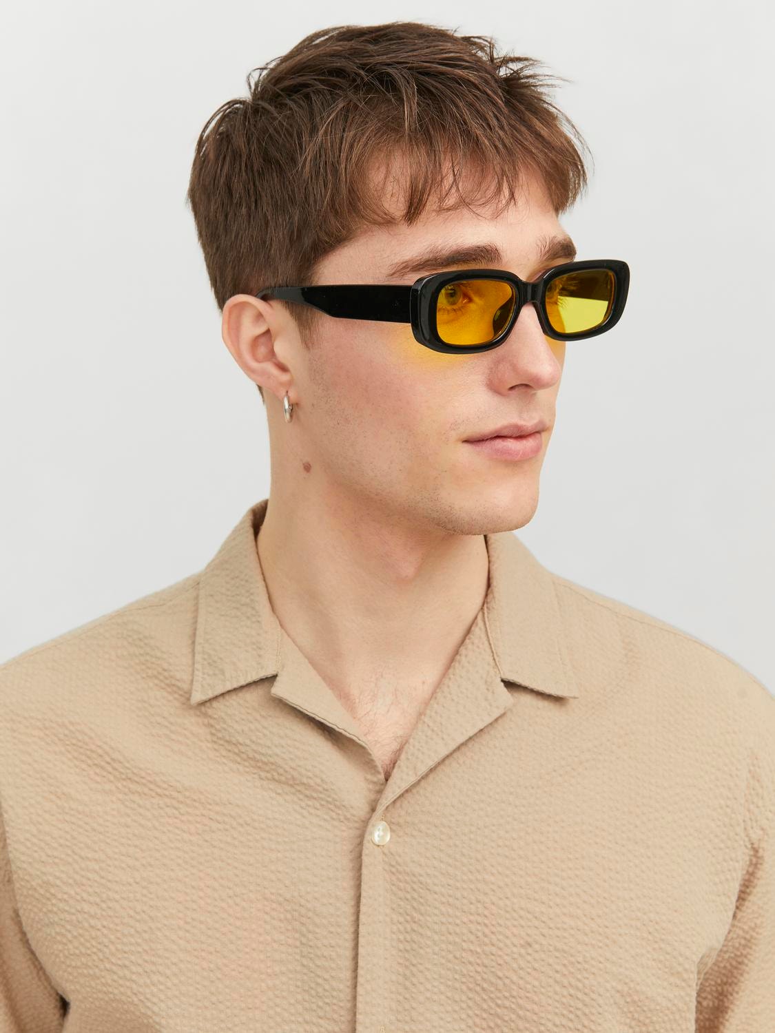 aanpassen fusie voldoende Plastic Rechthoekige zonnebril met 30% korting! | Jack & Jones®