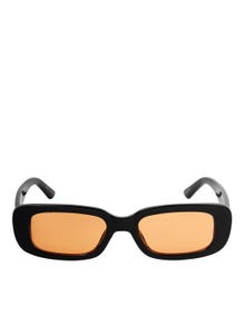 Jack & Jones Plast Rektagulära solglasögon -Black - 12234706
