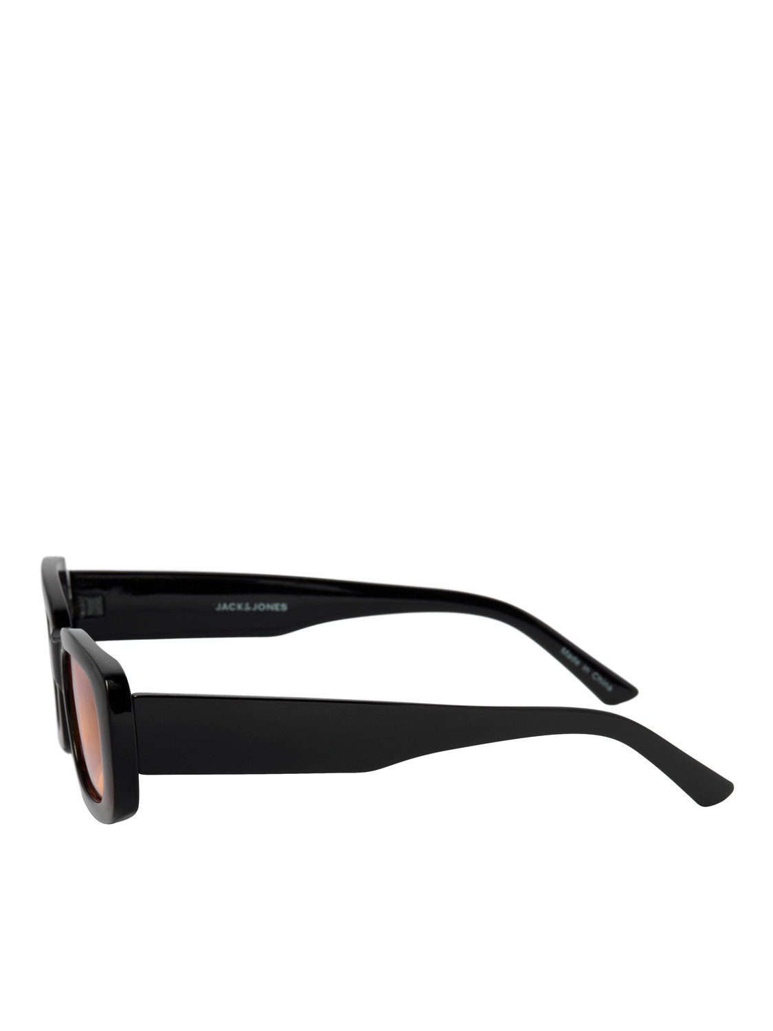 Jack & Jones Plastik Rechtackige Sonnenbrille -Black - 12234706