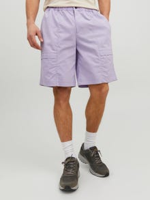 Jack & Jones Regular Fit Cargo Shorts -Lavender - 12234742
