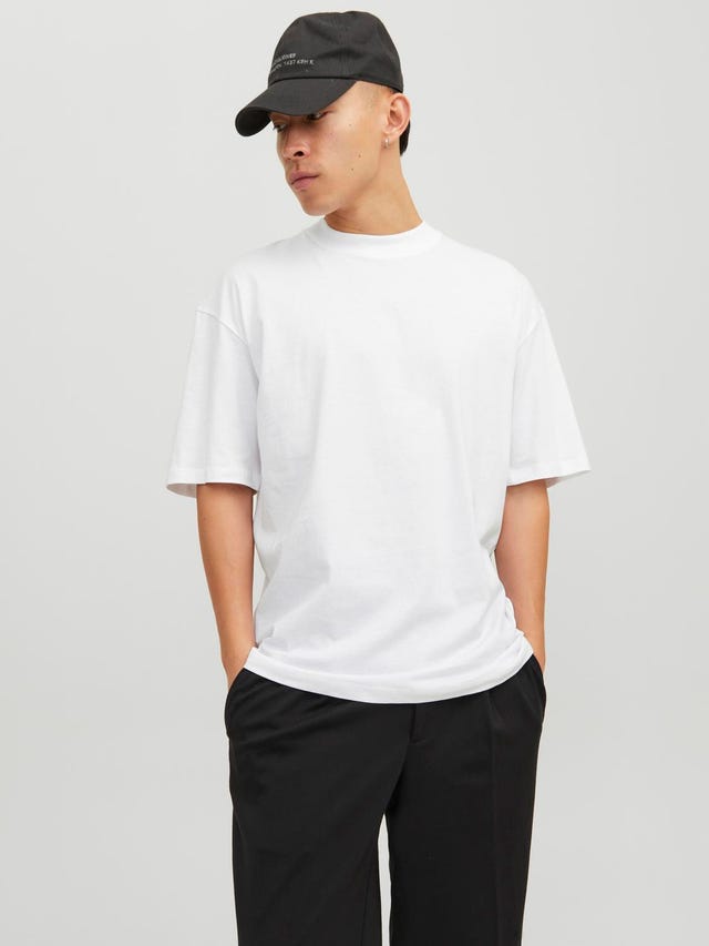 Jack & Jones Plain Crew neck T-shirt - 12234745