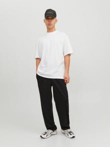 Jack & Jones Bez vzoru Kruhový výstřih Tričko -White - 12234745