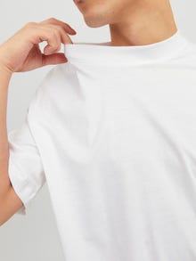 Jack & Jones Vanlig O-hals T-skjorte -White - 12234745