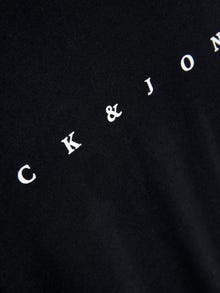 Jack & Jones T-shirt Con logo Girocollo -Black - 12234746