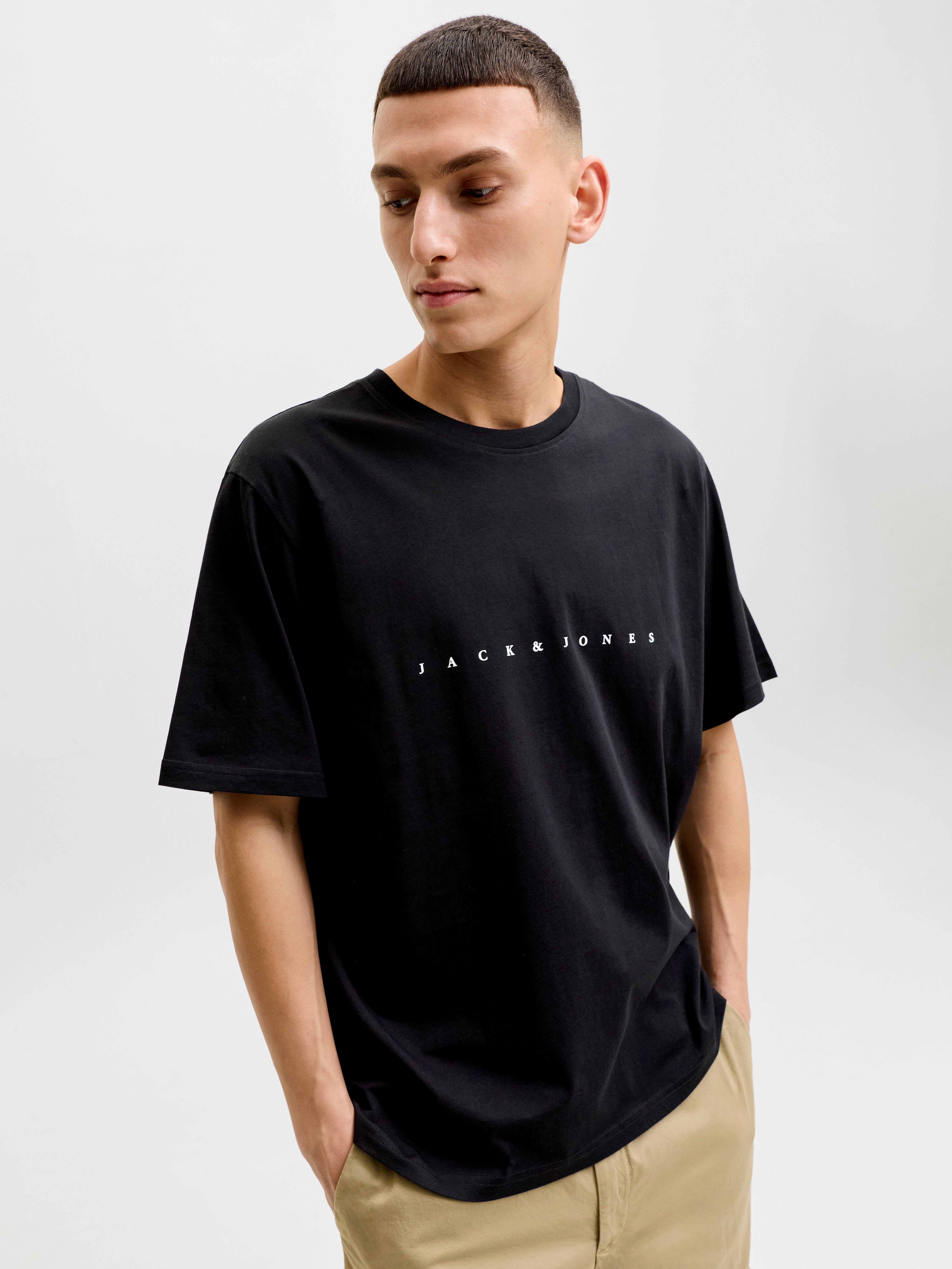 T-shirt Con logo Girocollo | Blu medio | Jack & Jones T-shirt Con logo Girocollo | Blu medio | Jack & Jones