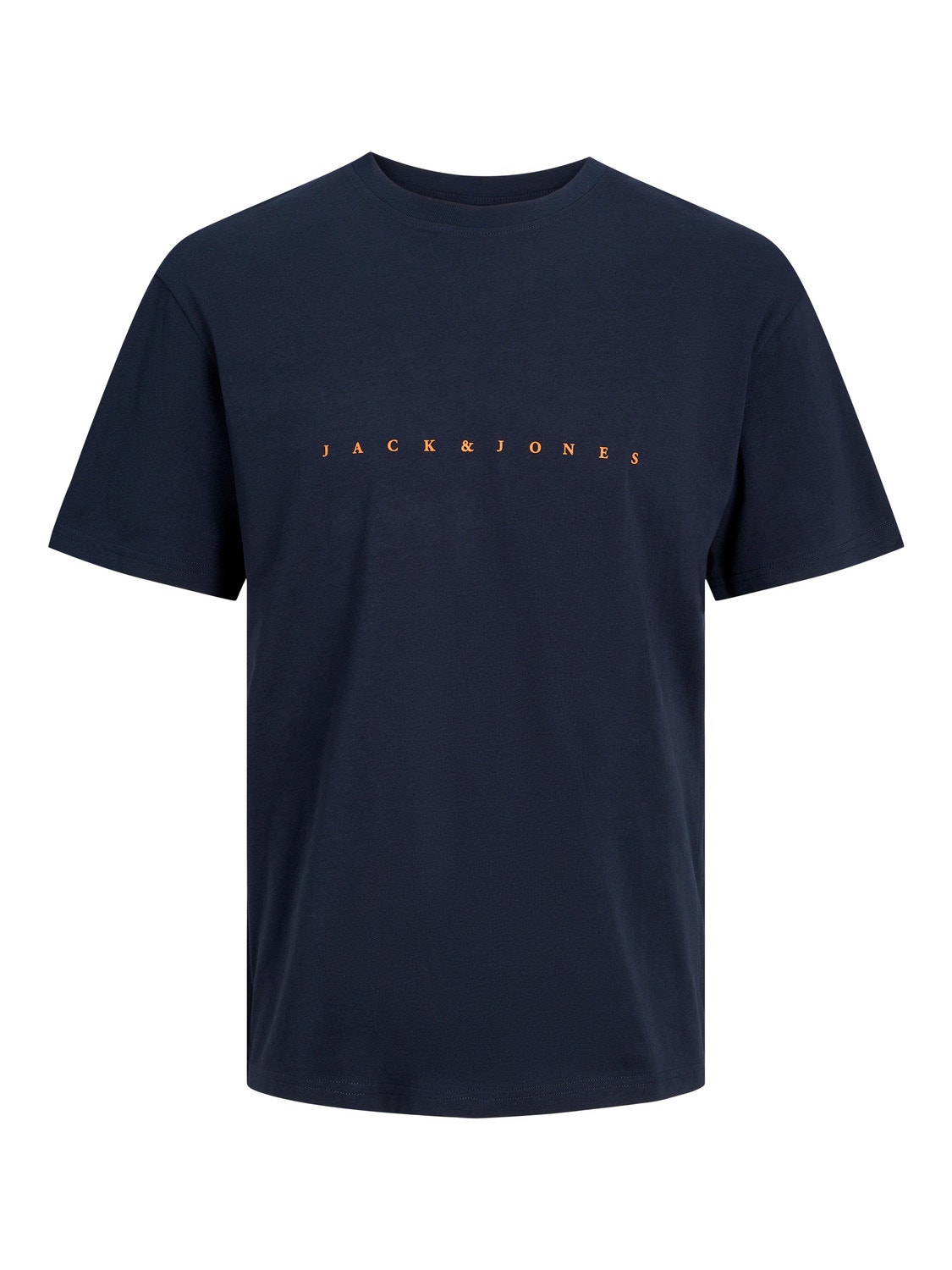 Jack & Jones Logotyp Rundringning T-shirt -Dark Navy - 12234746