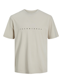 Jack & Jones T-shirt -Moonbeam - 12234746