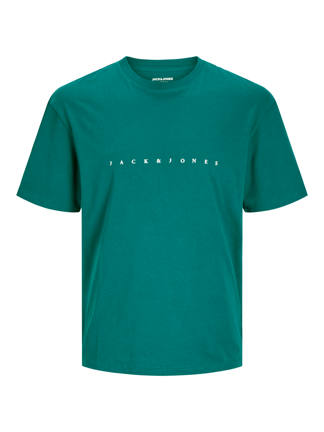 Jack & Jones Logo Pyöreä pääntie T-paita -Deep Teal - 12234746