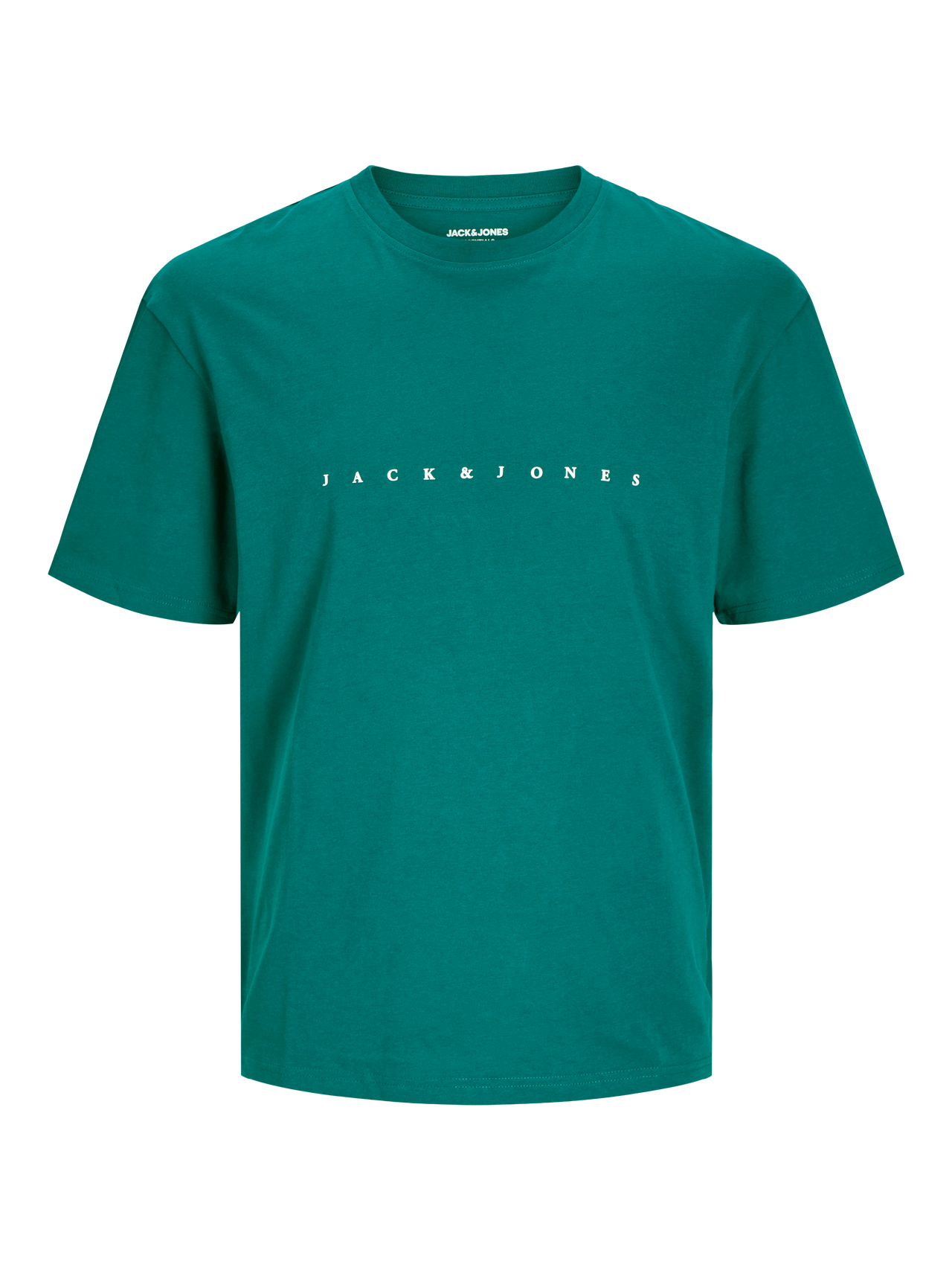 Jack & Jones Logotyp Rundringning T-shirt -Deep Teal - 12234746