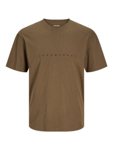Jack & Jones Logo O-hals T-skjorte -Canteen - 12234746