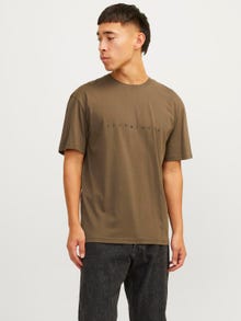 Jack & Jones Logotyp Rundringning T-shirt -Canteen - 12234746