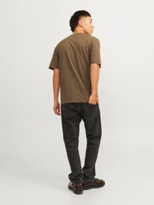 Jack & Jones Logo O-hals T-skjorte -Canteen - 12234746