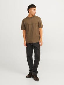 Jack & Jones Logo O-hals T-skjorte -Canteen - 12234746