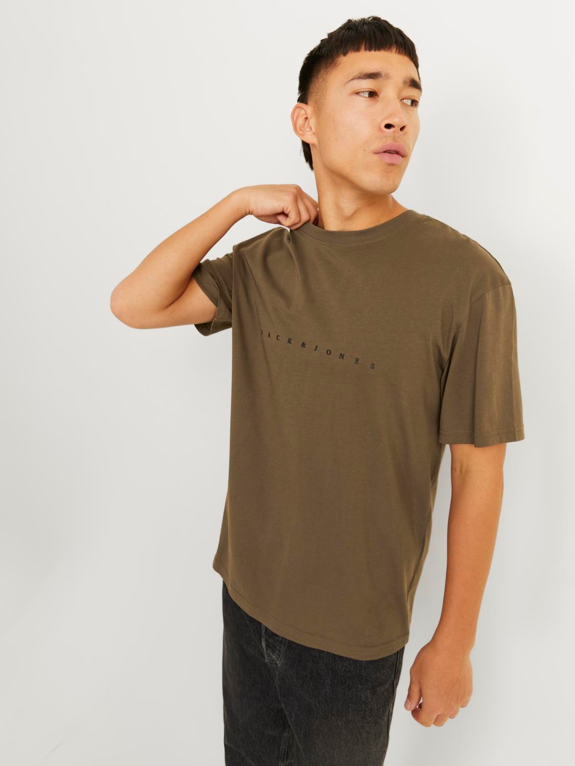 Jack & Jones Camiseta Logotipo Cuello redondo -Canteen - 12234746