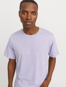 Jack & Jones Logo T-paita -Languid Lavender - 12234746